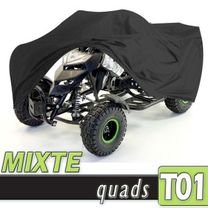 Bache quad protection mixte, housse en PVC Taille 01 Bache quad protection mixte, housse en PVC Taille 01